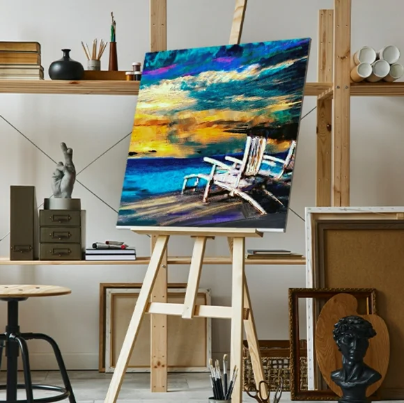 Watercolor Print of Malibu in Home and Living - Picture 3 of 3